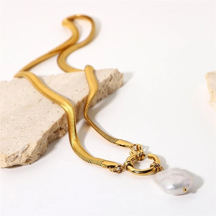 Baroque Pearl Toggle Pendant price
