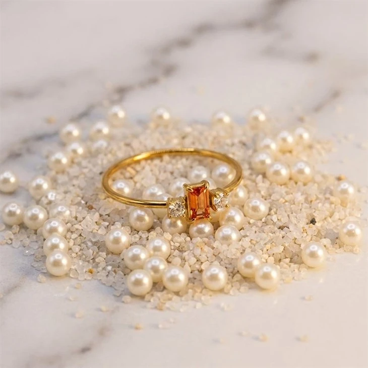 CZ Oval Pear Ring price