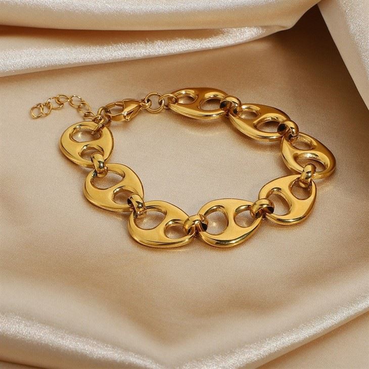 Stainless Steel Anchor Chain Bracelet